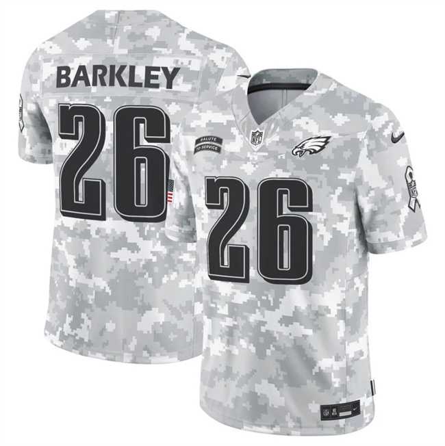 Men's Philadelphia Eagles #26 Saquon Barkley 2024 F.U.S.E Arctic Camo Salute To Service Limited Stitched Jersey Dyin,We sell and wholesale Men's Philadelphia Eagles #26 Saquon Barkley 2024 F.U.S.E Arctic Camo Salute To Service Limited Stitched Jersey Dyin on line form chian!